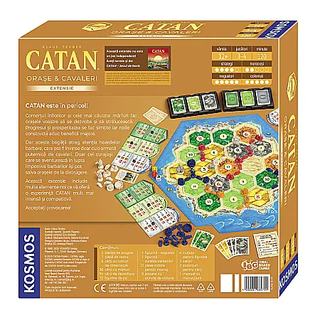 CATAN - Orașe & Cavaleri 3/4 (Extensie) - EDIȚIA 2025 [3]