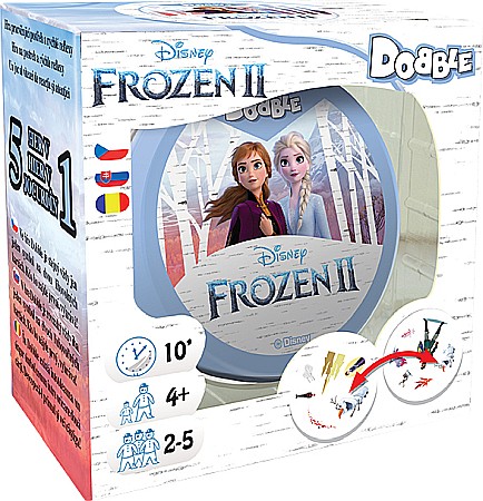 Jocuri cu cărți - Dobble Frozen II