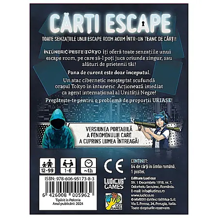 Carti Escape - Întuneric peste Tokyo [1]