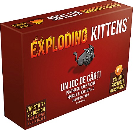 Jocuri cu cărți - Exploding Kittens