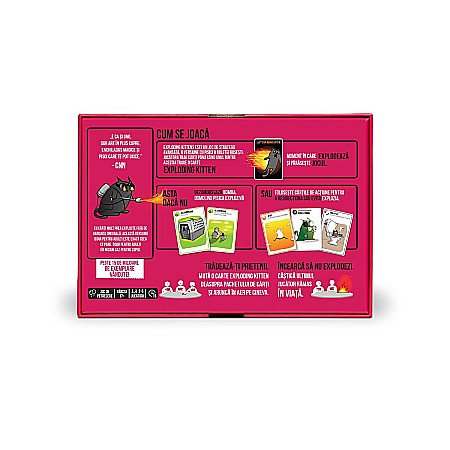 Exploding Kittens pentru adulti (Pink Edition) [3]