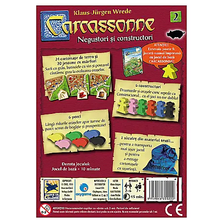 Carcassonne - Extensia 2: Negustori si constructori [3]