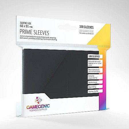 Accesorii - Gamegenic Sleeves - Folie protectie carti, negru