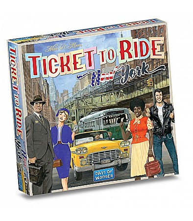 Eurogames - Ticket To Ride New York, limba engleza