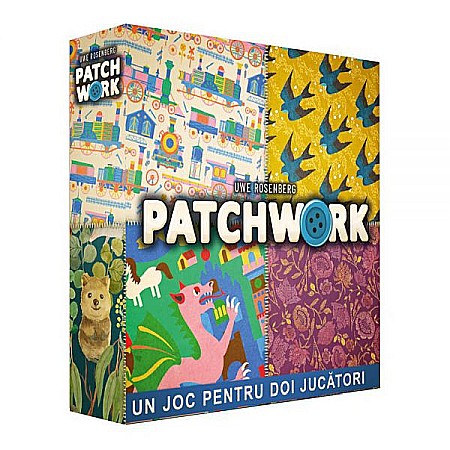 Jocuri de strategie - Patchwork revised edition, limba romana
