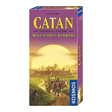 Eurogames - CATAN - Negustori & Barbari Extensie 5/6 jucători