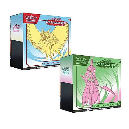 Card games - Pokemon TCG: SV04 Paradox Rift - Elite Trainer Box