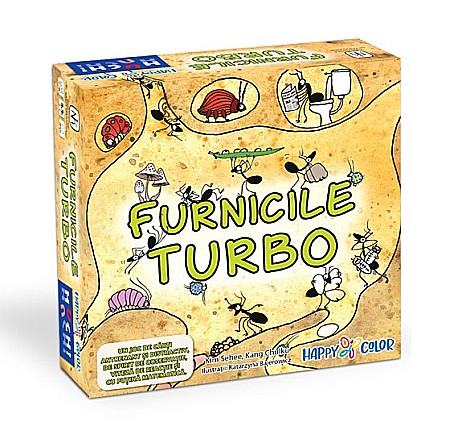 Jocuri cu cărți - FURNICILE TURBO