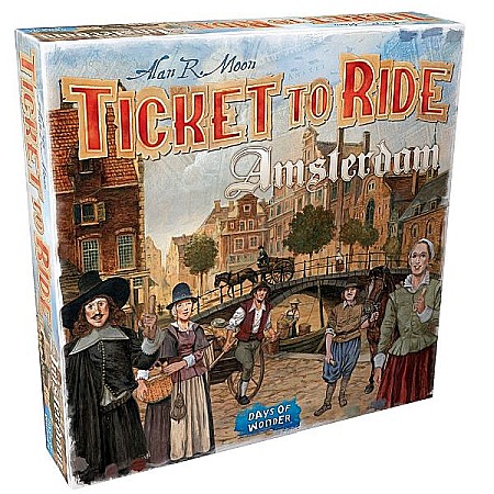 Eurogames - Ticket to Ride Amsterdam, limba engleza