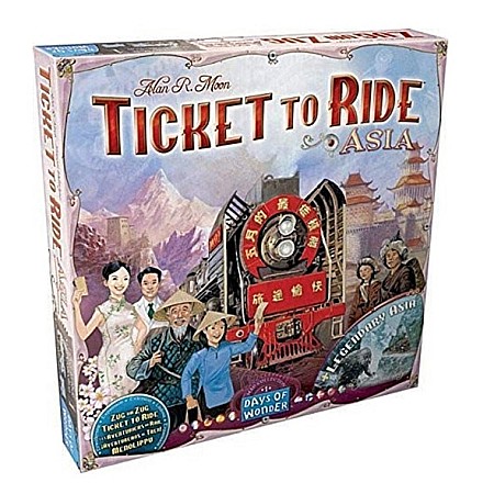 Eurogames - Ticket to Ride Map Collection Asia