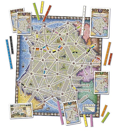 Ticket to Ride Map Collection France & Old West [2]