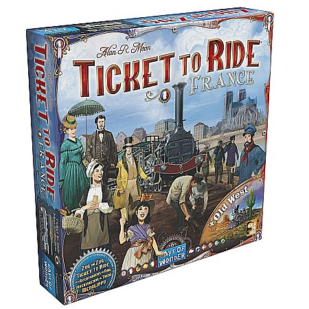 Eurogames - Ticket to Ride Map Collection France & Old West