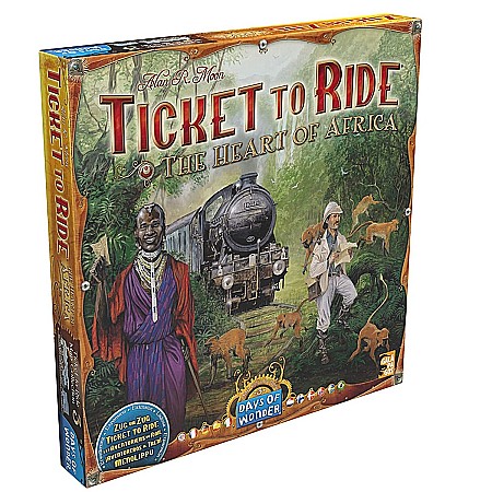 Eurogames - Ticket to Ride Map Collection Heart of Africa