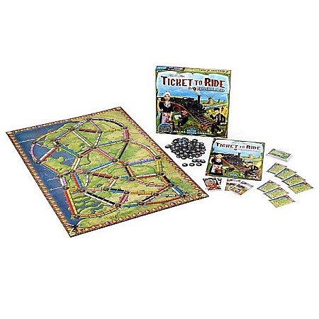 Ticket to Ride Map Collection Netherlands, extensie, limba engleza [1]