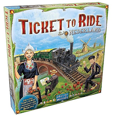 Eurogames - Ticket to Ride Map Collection Netherlands, extensie, limba engleza