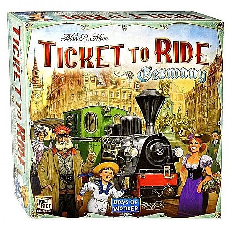 Eurogames - Ticket to Ride Germany, limba engleza