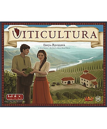 Jocuri de strategie - Viticultura aka Viticulture Essential Edition (Romanian Edition)