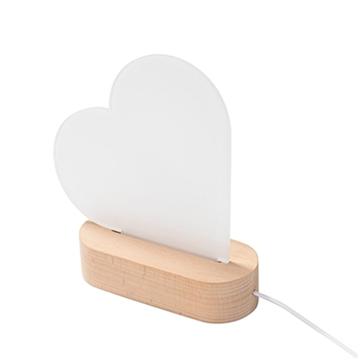 Lampă cu Led  - inimă 15x15 cm [3]
