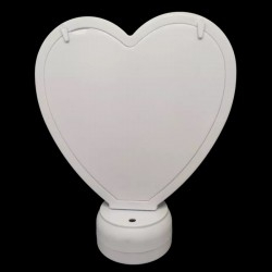 Oglinda led inima ,insertie foto [2]