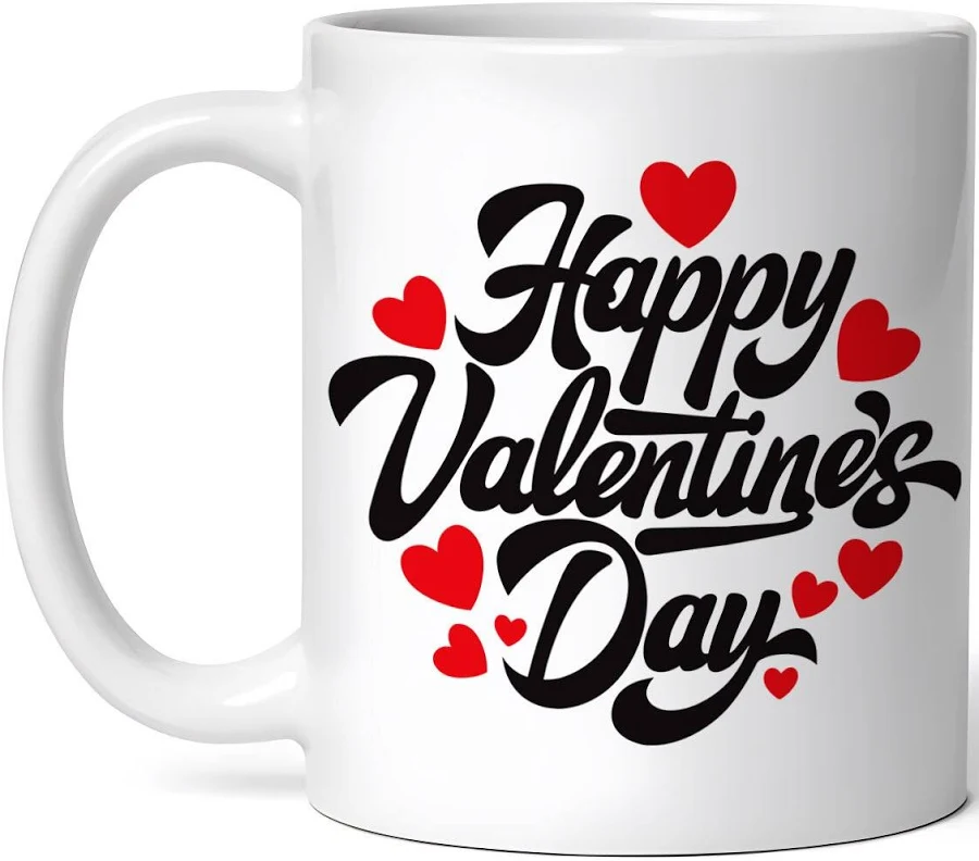 Personalizari obiecte - Cana personalizata Valentine's Day