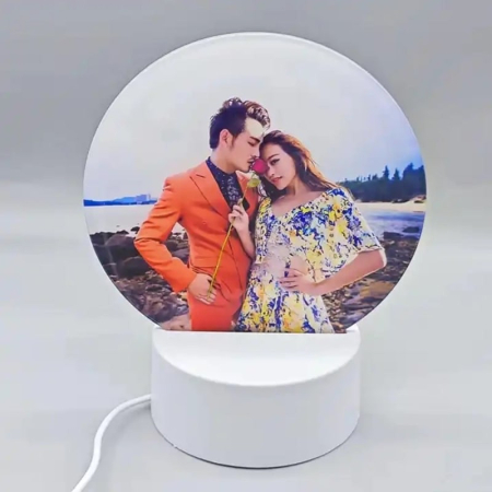 Cadouri personalizate - Lampă led - Rotundă