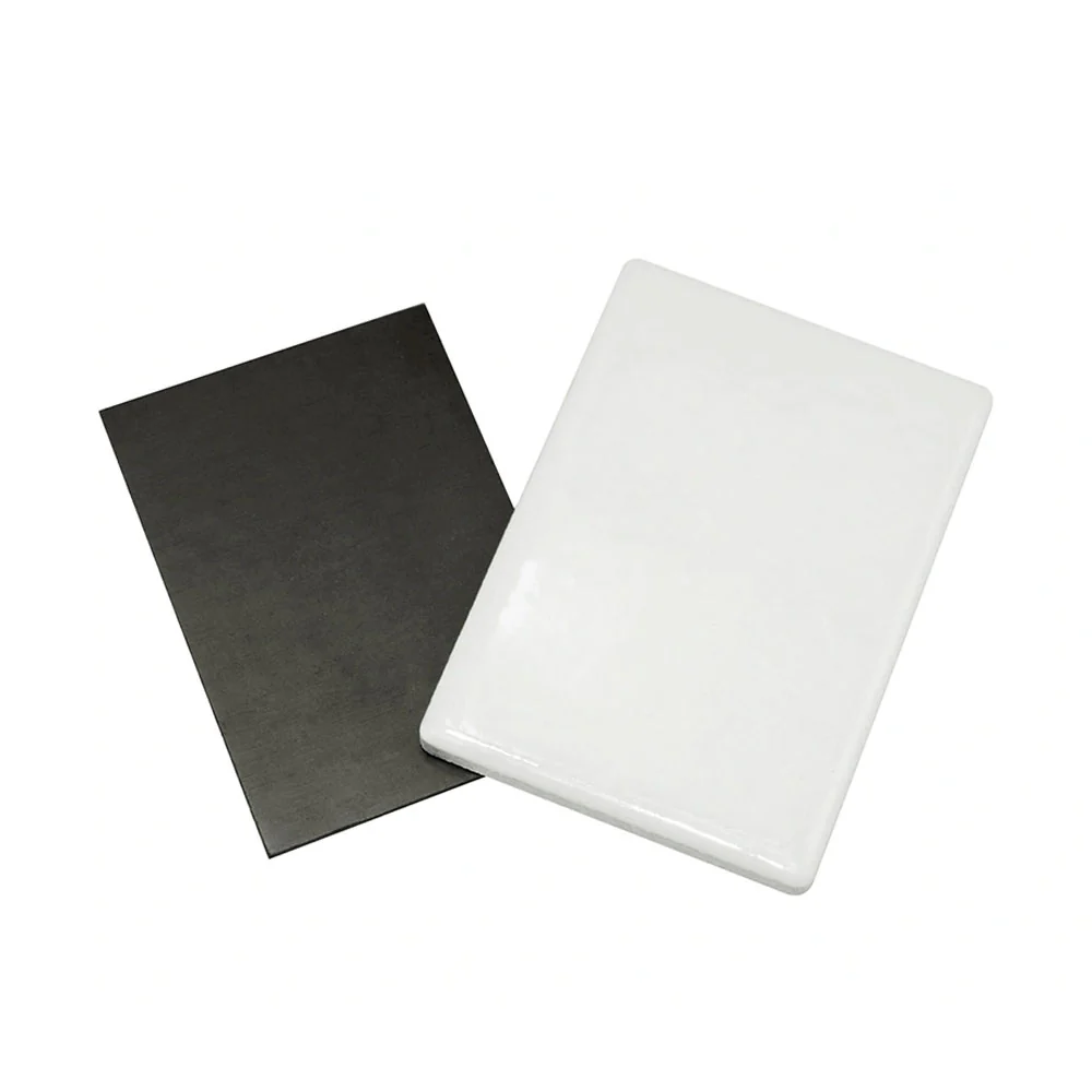 Magnet frigider ceramica - dreptunghi cu poza ta sau text [1]