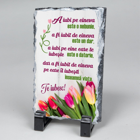 Fotografie pe piatra - Placa de ardezie 15x20