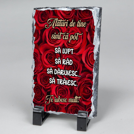 Fotografie pe piatra - Placa de ardezie 20x30