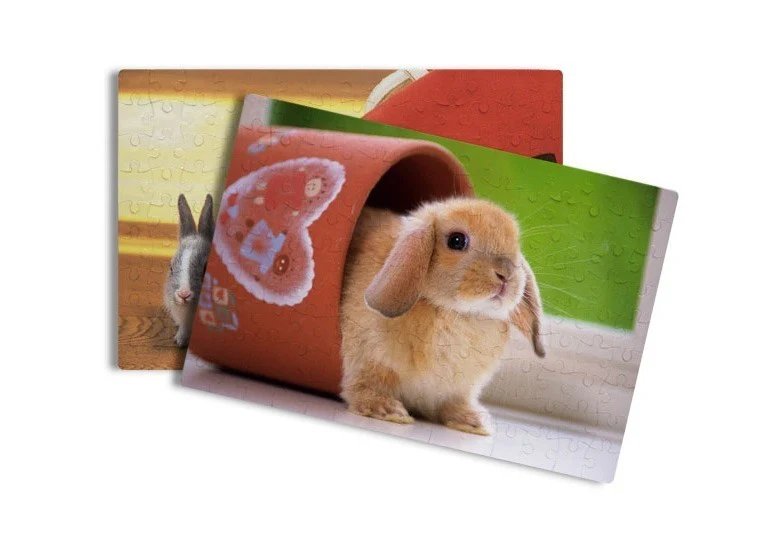 Cadouri personalizate - Puzzle A4 printabil cu  poza ta