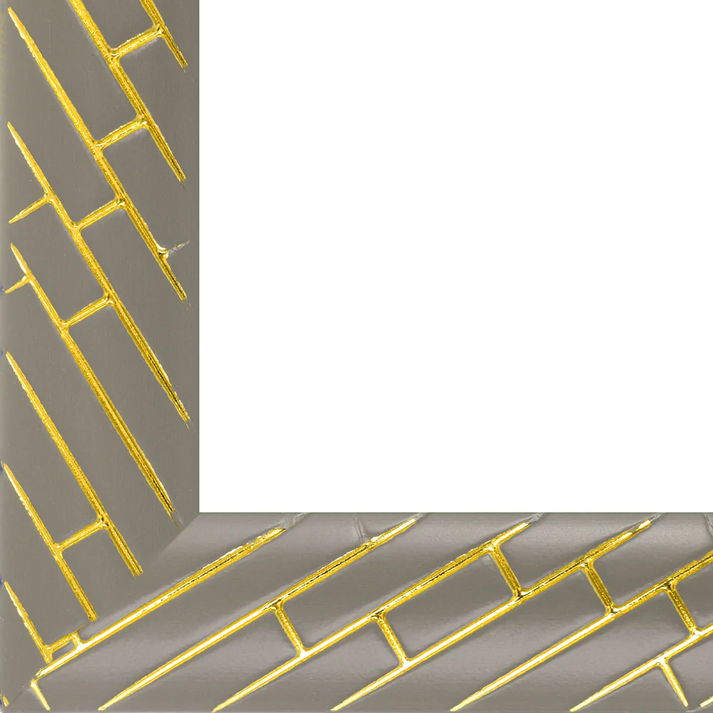 Rama foto Barrio gri+auriu 10x15 [1]