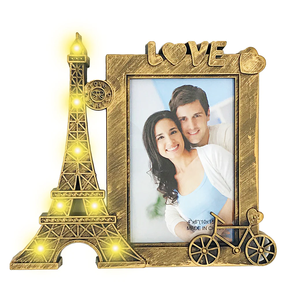 Rama foto colaj cu lumini EIFFEL 1 poza 10x15 [1]