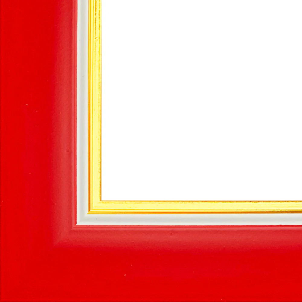 Rama foto Madrid rosu+auriu A5 [1]