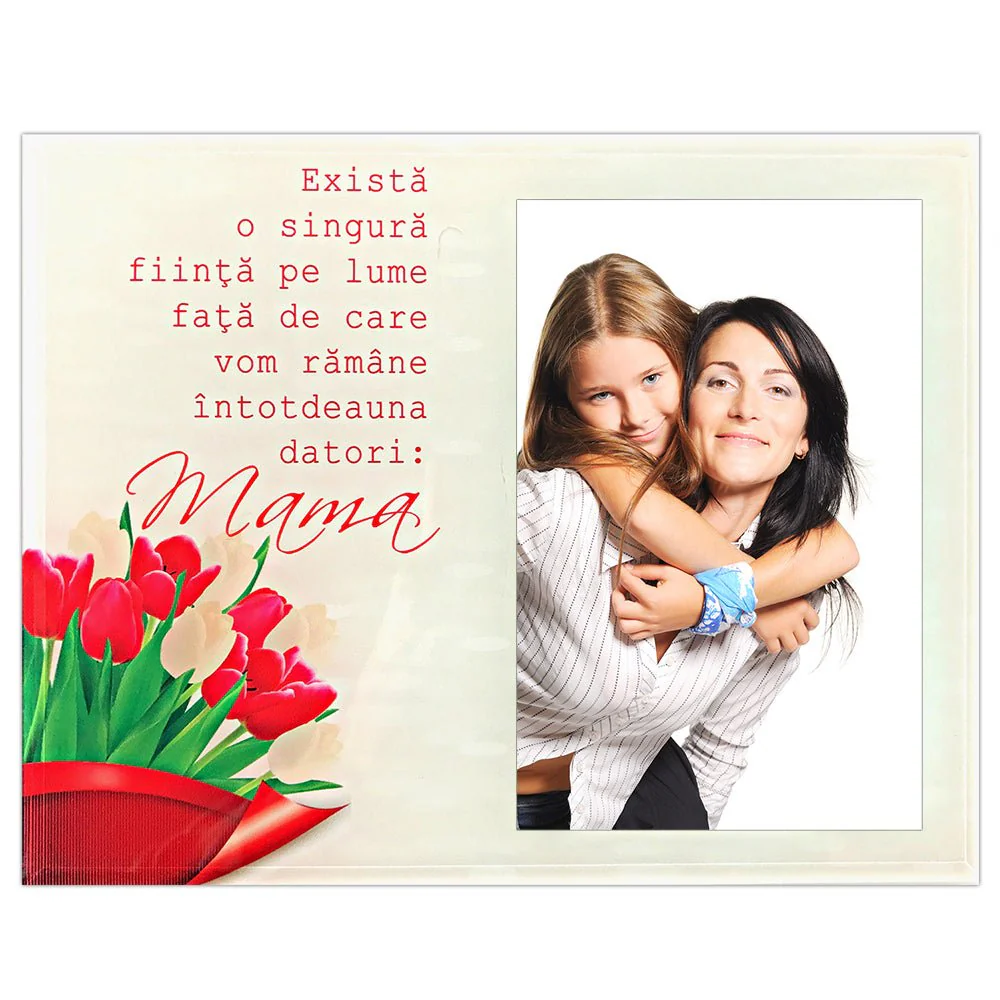 Insertie foto - Rama foto sticla MAMA