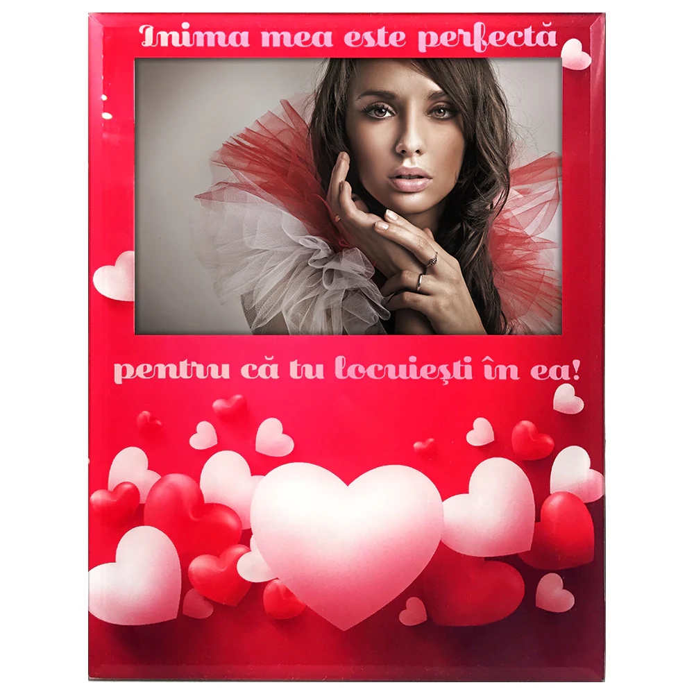 Insertie foto - Rama foto sticla TE IUBESC 5