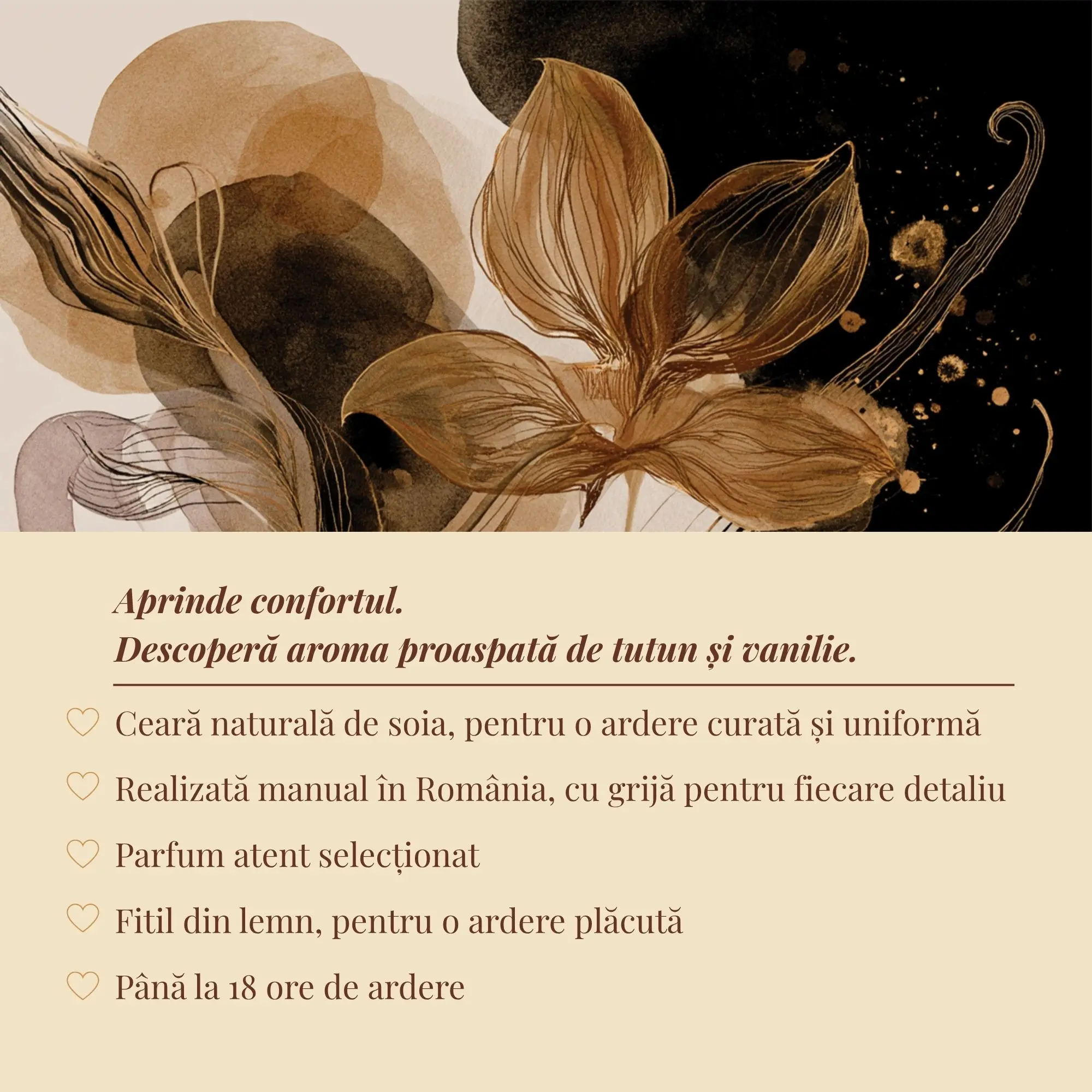 Lumânare parfumată Ambră – My Inspiration [3]