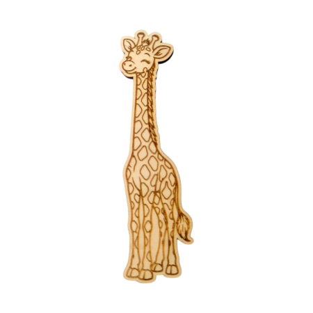PRODUSE - Semn de Carte din Lemn – Girafă | FRUMIX
