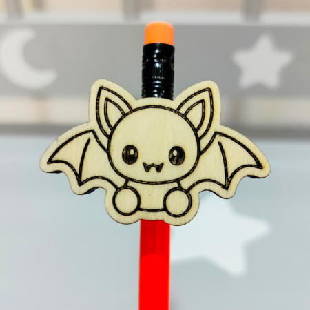 PRODUSE - Topper Creion Liliac din Lemn – Halloween | FRUMIX