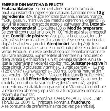 Frutcha Balance – 10 pliculețe pentru echilibru, armonie și energie naturală [2]