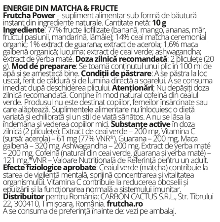 Frutcha – Pachet de degustare cu 6 pliculețe energizante naturale [8]