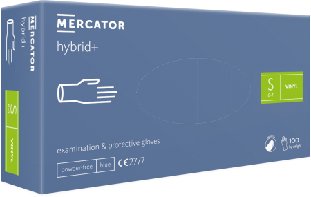 Mănuși Vinyl - MERCATOR HYBRID+ S