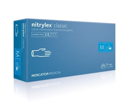 Mănuși Nitril - NITRYLEX CLASSIC BLUE XS