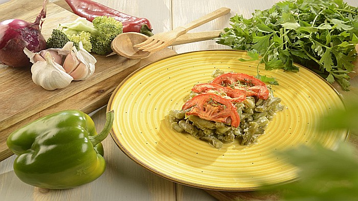 Mâncare De Fasole Verde Cu Usturoi [1]