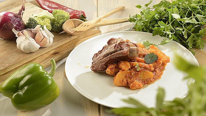 Mâncare De Cartofi Cu Afumătură [1]