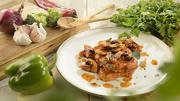 Escalop De Porc Cu Ciuperci [1]