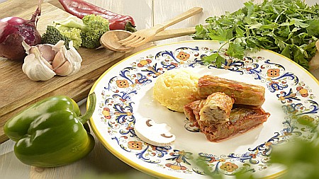 Muntenia - Sarmale Tradiționale Cu Ciuperci