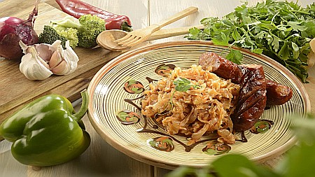 Meniu - Varză Cu Cârnați țărănești