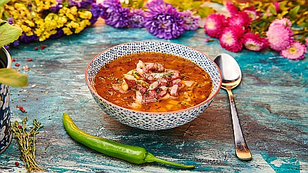 Meniu - Ciorbă De Fasole Cu Afumătură