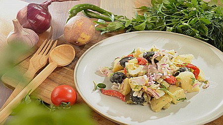 Aperitive tradiționale - Salată Orientală De Post