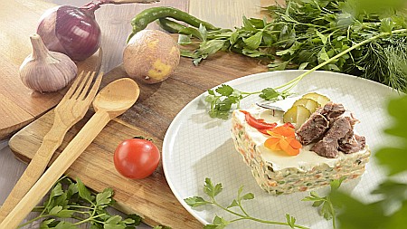 Masa de Paste - Salata Boeuf Cu Carne De Vita - 1 Kg