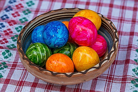 Masa de Paste - Oua Rosii - 10 Buc